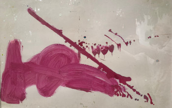 Nr. 35 Donna Claras Eigenleben 2019 Öl a. Karton 70 x 100 cm