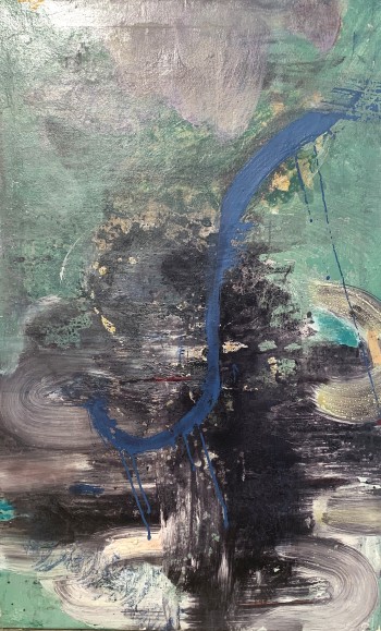 Nr. 8 Jungbrunnenfreilegungsversuch 88 x 55 cm