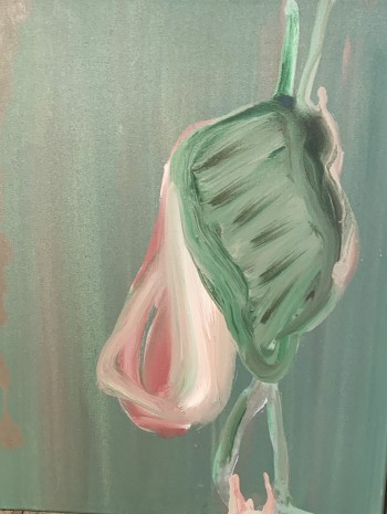 Nr. 9 o.T. 2005 Mischt. a. Lw. 56 x 44 cm