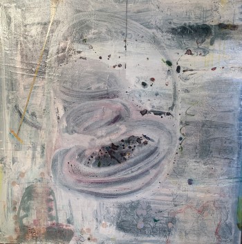 Nr. 3 Jungbrunnenfreilegungsversuch 2019 110 x 110 cm