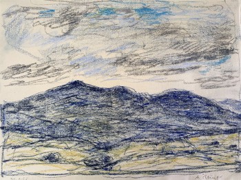 Nr. 29 Kaitersberg IV 2026 Pastell 39 x 52 cm