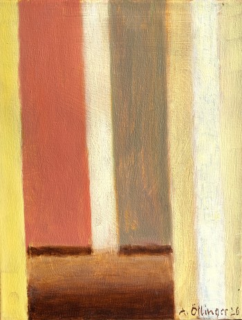 Nr. 9 Serie Innenraum I 2026 Öl a. Lw. 30 x 24 cm