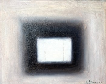 Nr. 16 Bühne I 2022 Öl a. Lw. 40 x 50 cm