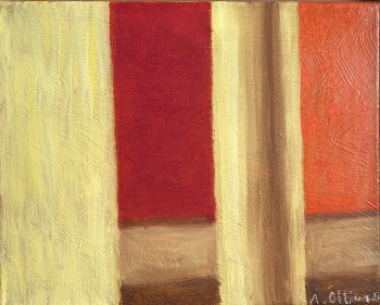 Nr. 10 Serie Innenraum II 2025 Öl a. LW. 24 x 30 cm
