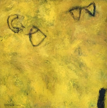 Nr. 1 Gelb gehört der Sonne Mischt. a. Lw. 100 x 100 cm