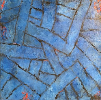 Nr. 4 Um die Ecke Mischt. a. Lw. 40 x 40 cm