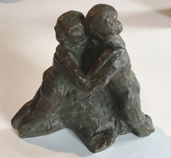 Nr. 4 Tango Volcada Bronze H 20 cm
