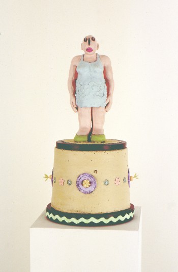 Nr. 11 Herrentorte II 2015 Keramik Beton div. Mat. 46 x 23 x 23 cm