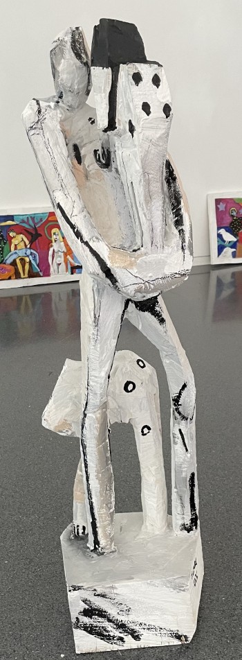 Nr. 13 Man and his Beasts 2025 Linde H 117 cm