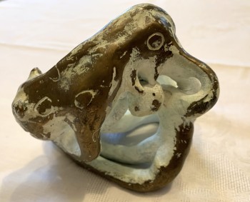 Nr. 11 Circles of Life Bronze Unikat H 11 cm